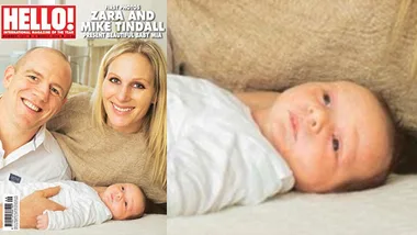 Zara Phillips, Mike Tindall and Mia Tindall