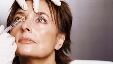 Woman receiving a Botox injection Photo: Digital Vision via Getty Images
