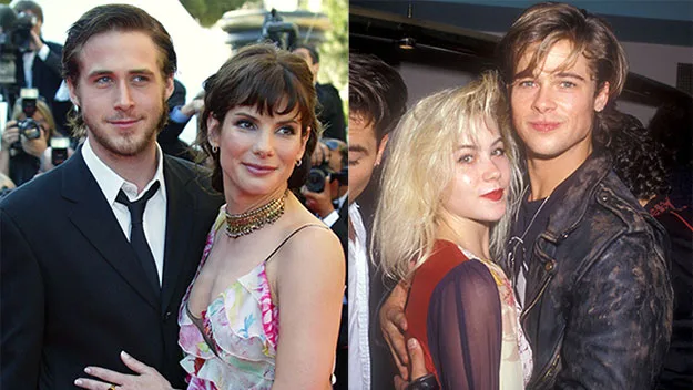 "Two couples pose together at an event; both men and women dressed formally, smiling at the camera."
