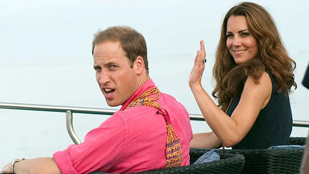 Prince William and Kate Middleton in the South Pacific