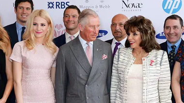 Prince Charles and Joan Collins