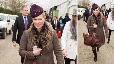 Zara's race day outfit has been criticised as "odd" and "unflattering".