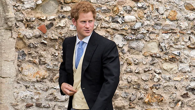 Prince Harry in a suit