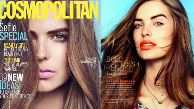 Robyn Lawley Cosmopolitan cover