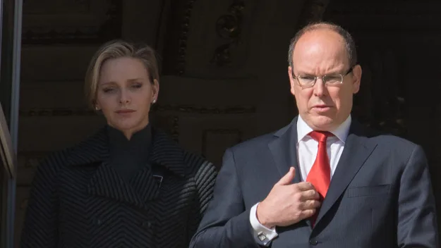 Princess Charlene and Prince Albert.