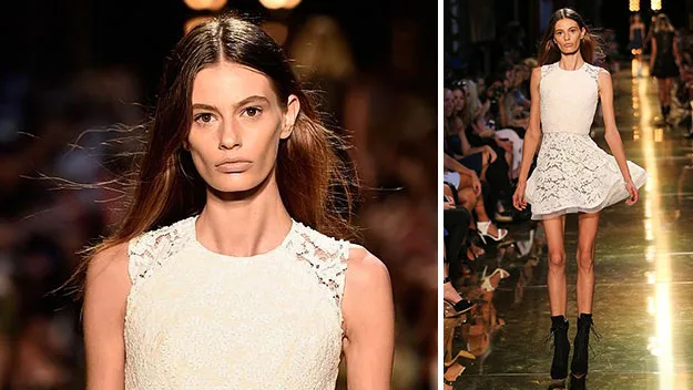 Cassi Van Den Dungen's skinny frame on the catwalk sparked nationwide debate.