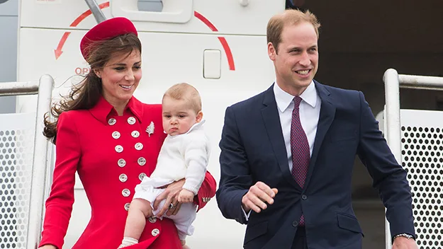 Prince William, Kate Middleton, Prince George in NZ