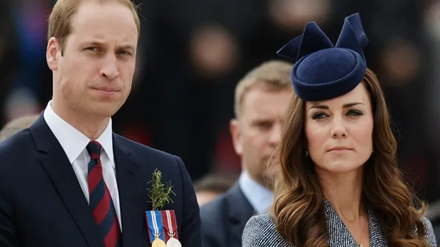 Prince William and Kate Middleton ANZAC memorial