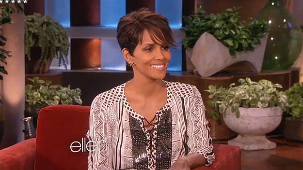 Halle Berry on the Ellen show