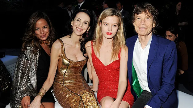 L'Wren Scott, Georgia May Jagger, Mick Jagger