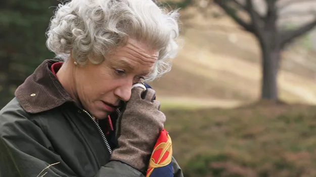 Helen Mirren playing Queen Elizabeth II in the film The Queen.