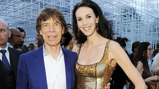 Mick Jagger and L'Wren Scott