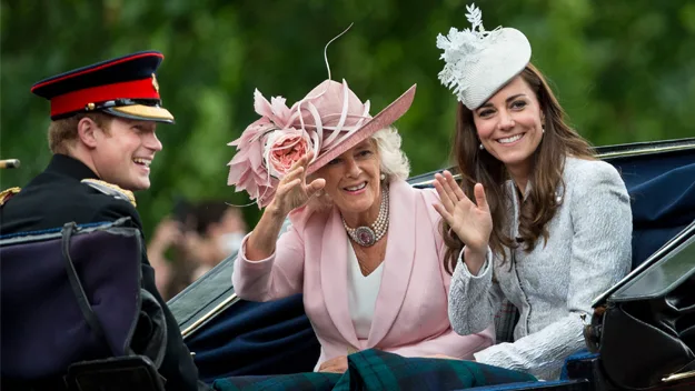 Camilla Parker-Bowles and Kate Middleton