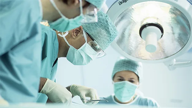 hospital surgeons, stock image