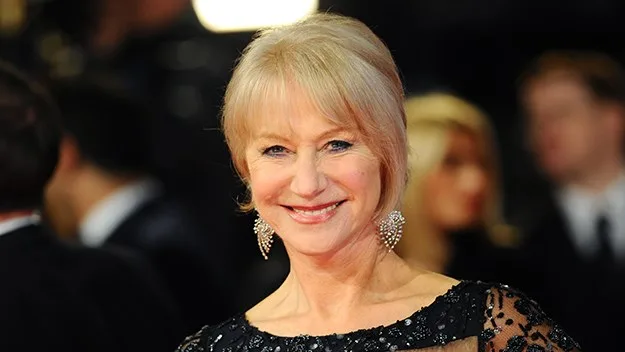 Helen Mirren at the EE British Academy Film Awards