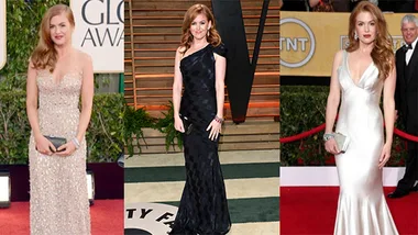Isla Fisher red carpet