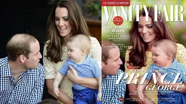 Prince George Vanity Fair cover