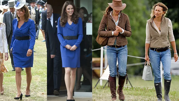 Carole Middleton and Kate Middleton style