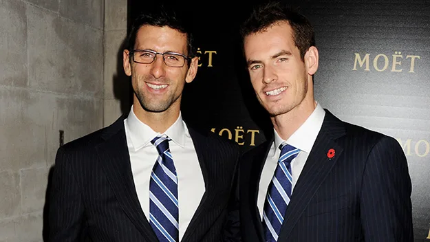 Novak Djokovic and Andy Murray