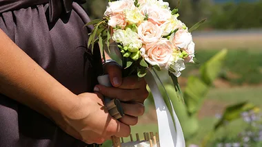 Pregnant bridesmaid 