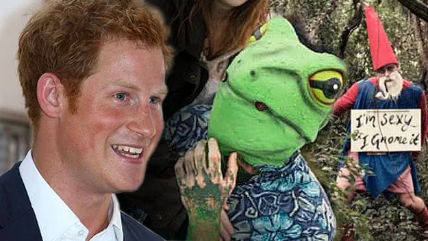 Prince Harry at Secret Garden Party