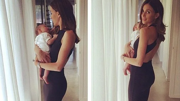 Rebecca Twigley Judd with Billie Judd