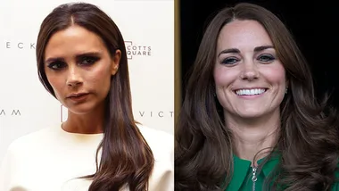 Victoria Beckham and Kate Middleton