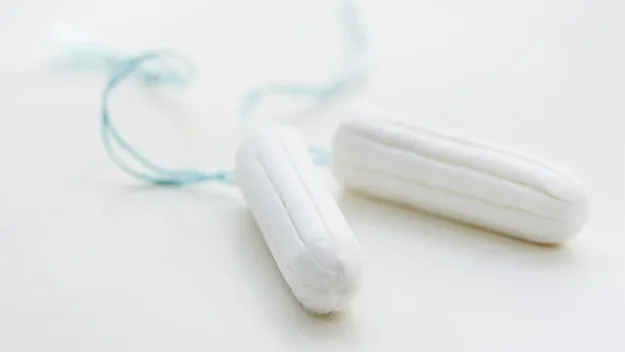 tampons with string, stock image