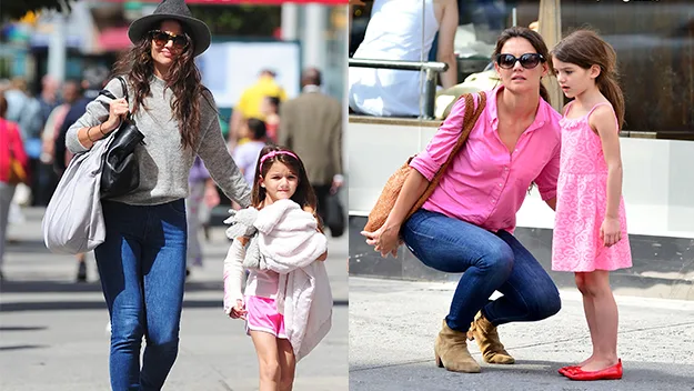 Katie Holmes and Suri Cruise