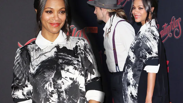 Zoe Saldana pregnant