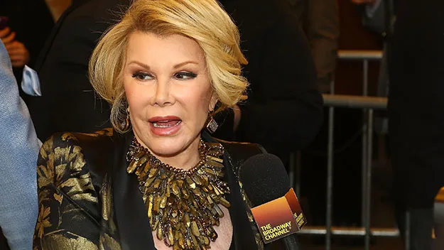 Joan Rivers.