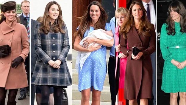 Kate Middleton maternity style