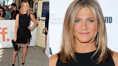 Jennifer Aniston black dress