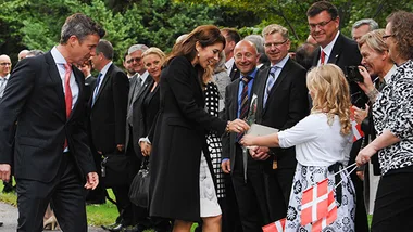 Princess Mary and Prince Frederik in Canada.