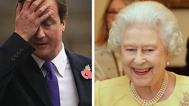 David Cameron Queen Elizabeth