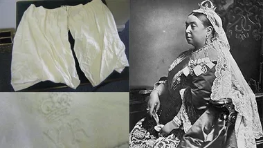 Queen Victoria's underwear 
