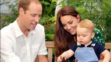 Kate Middleton, Prince William and Prince George