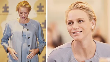 Princess Charlene pregnant 