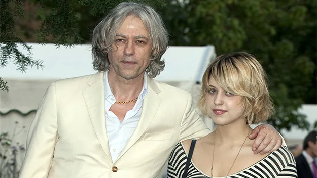 Sir Bob Geldof and Peaches Geldof