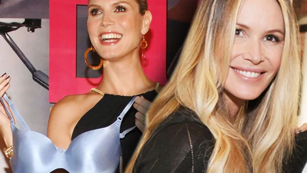 Heidi Klum and Elle MacPherson