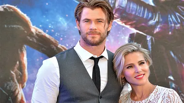 Chris Hemsworth and Elsa Pataky in London this year.