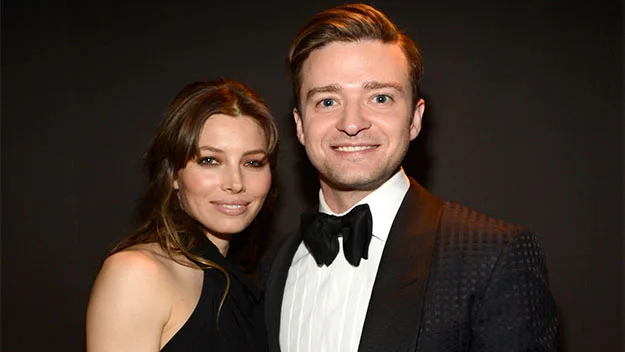 Jessica Biel and husband Justin Timberlake.