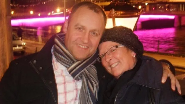 Anne Milne with her husband Graeme. PHOTO: Facebook.