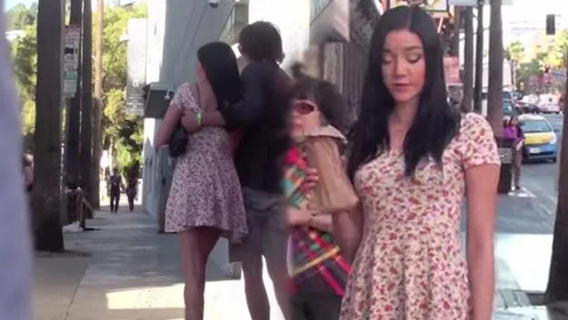 Drunk girl gets creeped in viral video