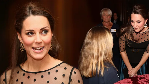 Kate Middleton polka dot dress