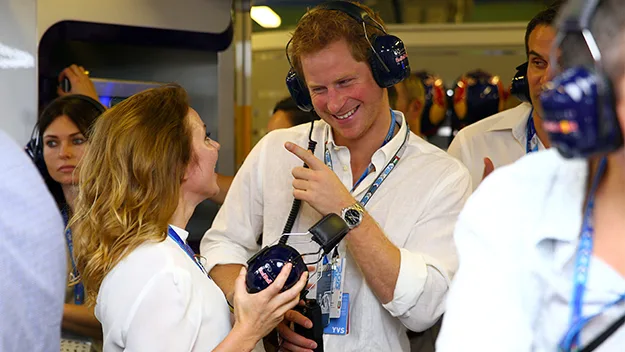 Prince Harry and Geri Halliwell