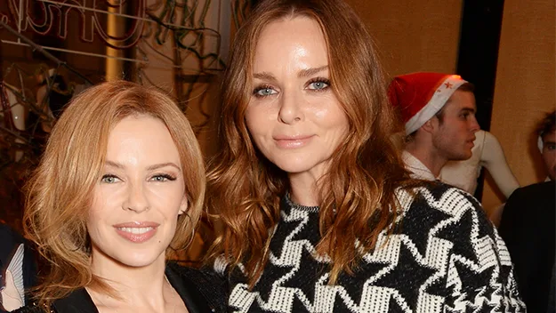 Kylie Minogue and Stella McCartney.