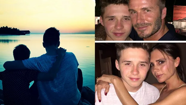 Brooklyn Beckham Victoria Beckham David Beckham family photos