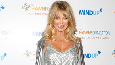 Actress and mother Goldie Hawn 