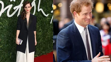 Emma Watson crushes those Prince Harry rumours